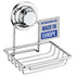 Soap Dish Holder with Powerful Vacuum Suction Cup